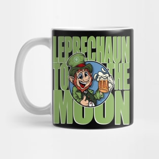 Leprechaun Token - LEP - Green - TO THE MOON T-Shirt Mug